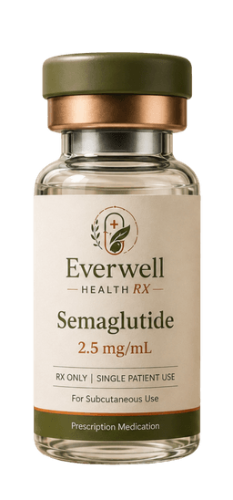 Everwell Health RX Semaglutide protocol — clinical still life